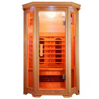 Thumbnail for SunRay Heathrow 2-Person Indoor Infrared Sauna