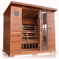 Thumbnail for SunRay Savannah 3-Person Indoor Infrared Cedar Sauna