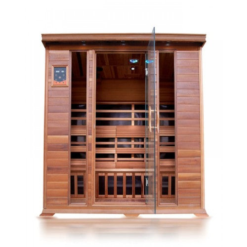 SunRay Sequoia 4-Person Indoor Infrared Cedar Sauna