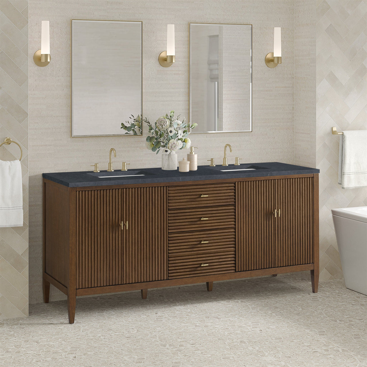 James Martin 72" Myrrin Double Vanity