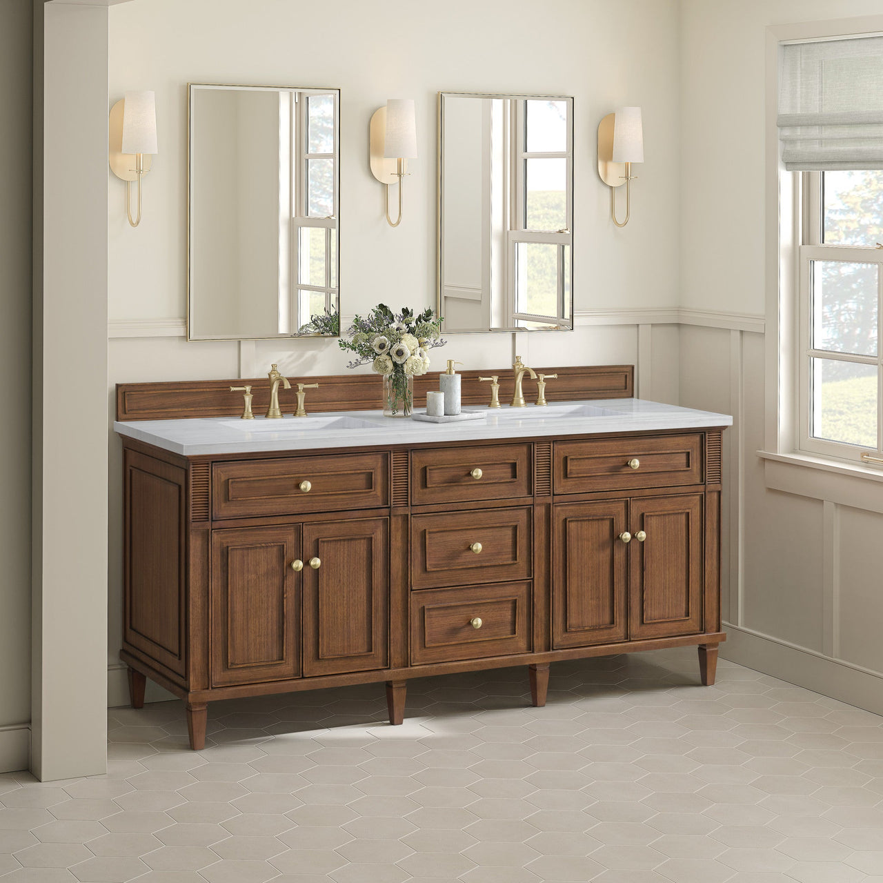 James Martin 72" Lorelai Double Vanity