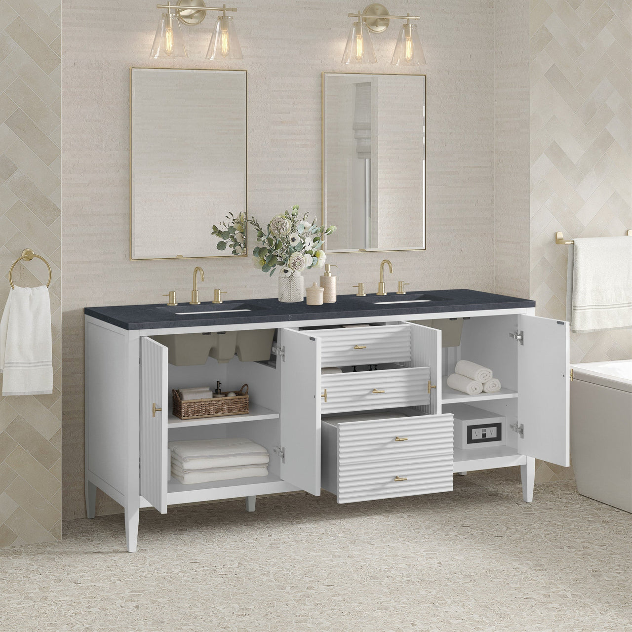 James Martin 72" Myrrin Double Vanity