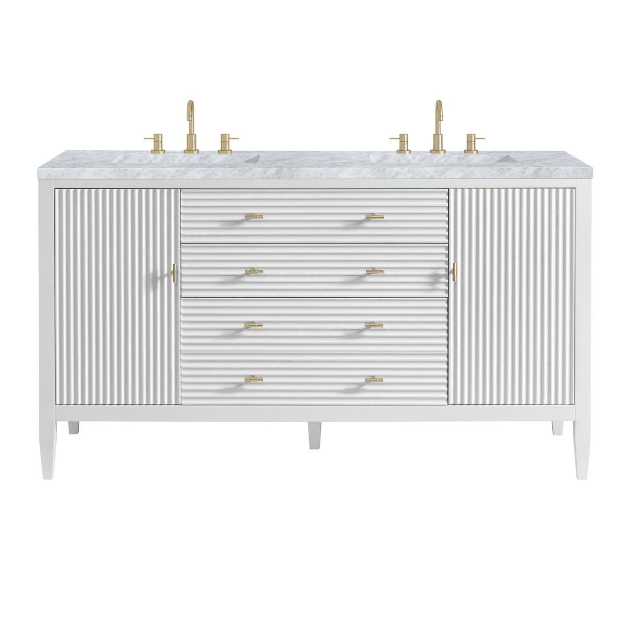 James Martin 60" Myrrin Double Vanity - Luxe Bathroom Vanities