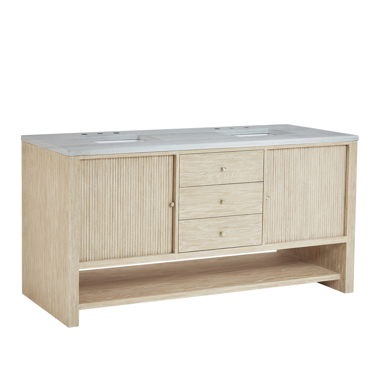 James Martin 72" Marigot Double Vanity - Luxe Bathroom Vanities