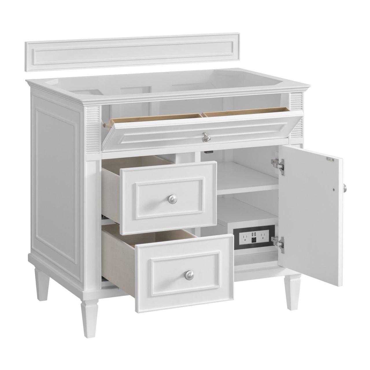 James Martin Lorelai 36" Single Vanity - Luxe Bathroom Vanities
