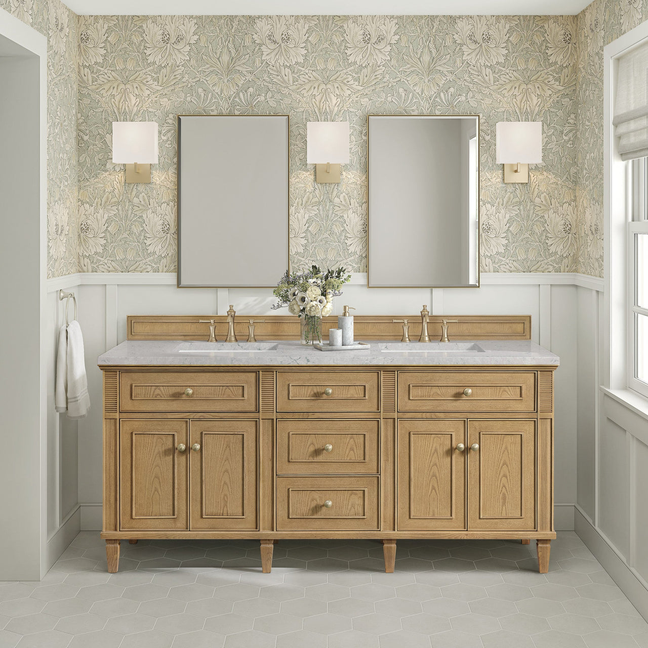 James Martin 72" Lorelai Double Vanity