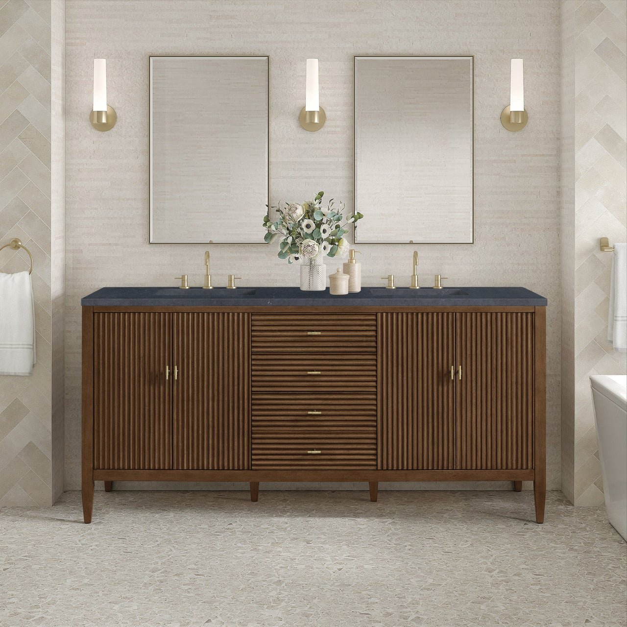 James Martin 72" Myrrin Double Vanity