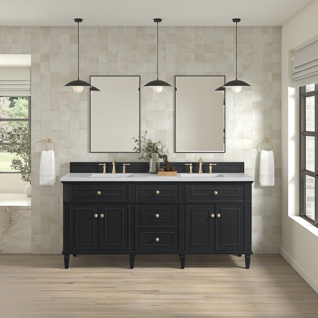 James Martin 72" Lorelai Double Vanity