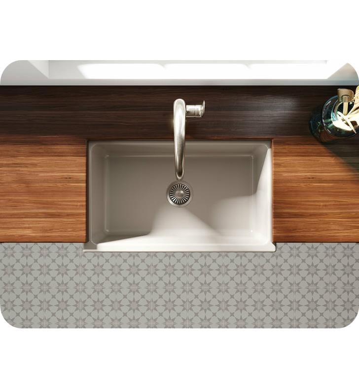 LaToscana 30" Single Bowl Reversible Fireclay Farmhouse Kitchen Sink