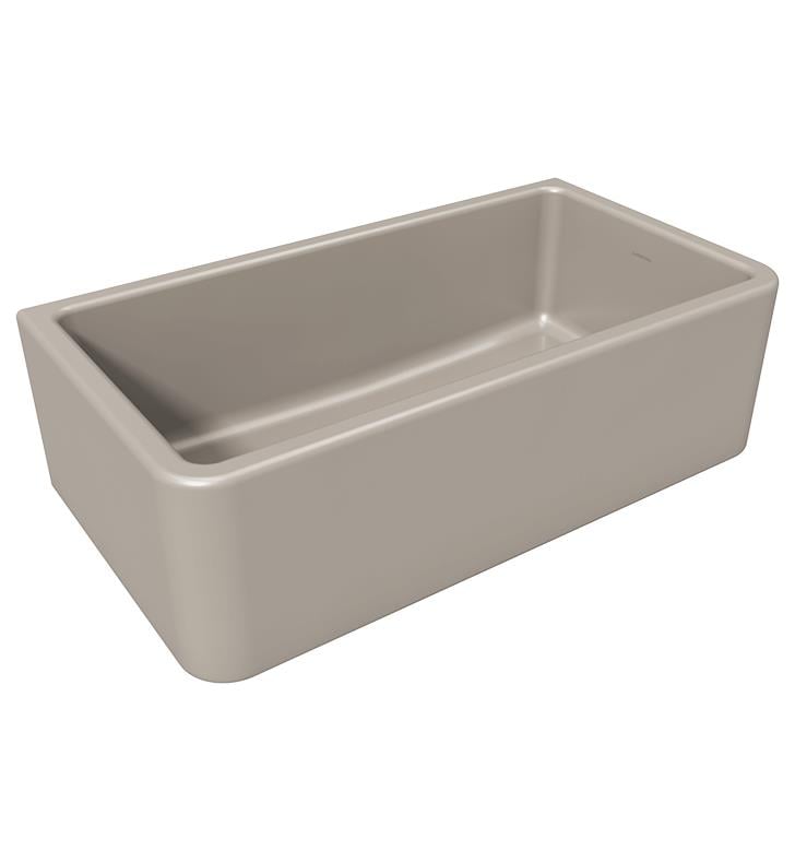 LaToscana 33" Single Bowl Reversible Fireclay Farmhouse Kitchen Sink