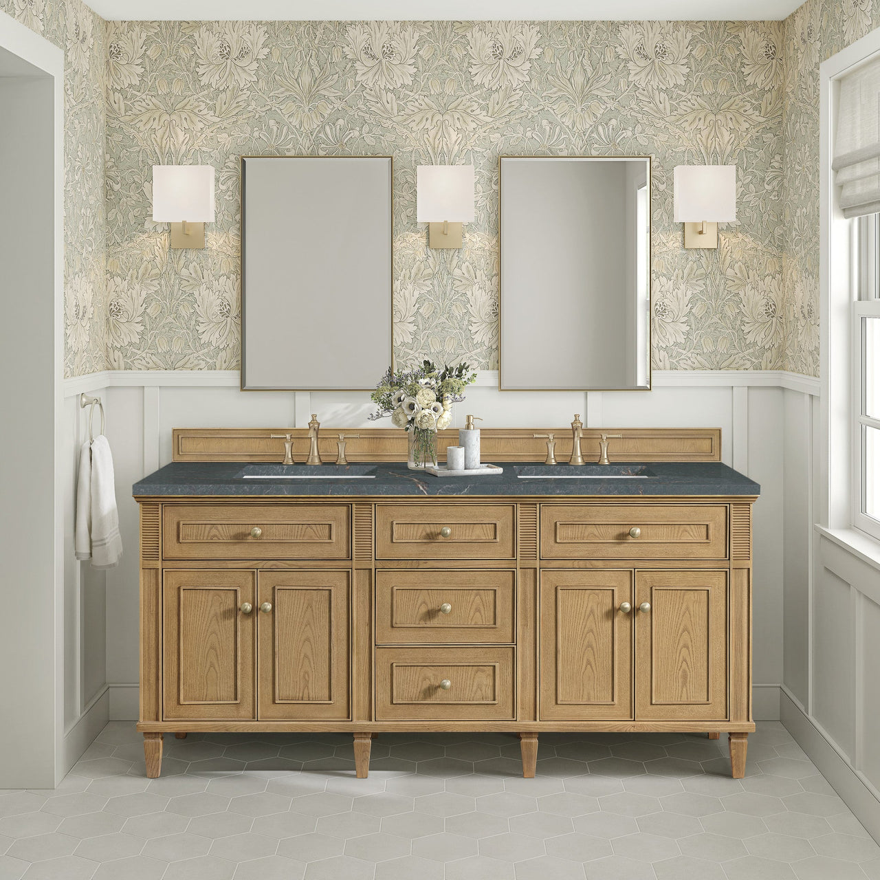 James Martin 72" Lorelai Double Vanity