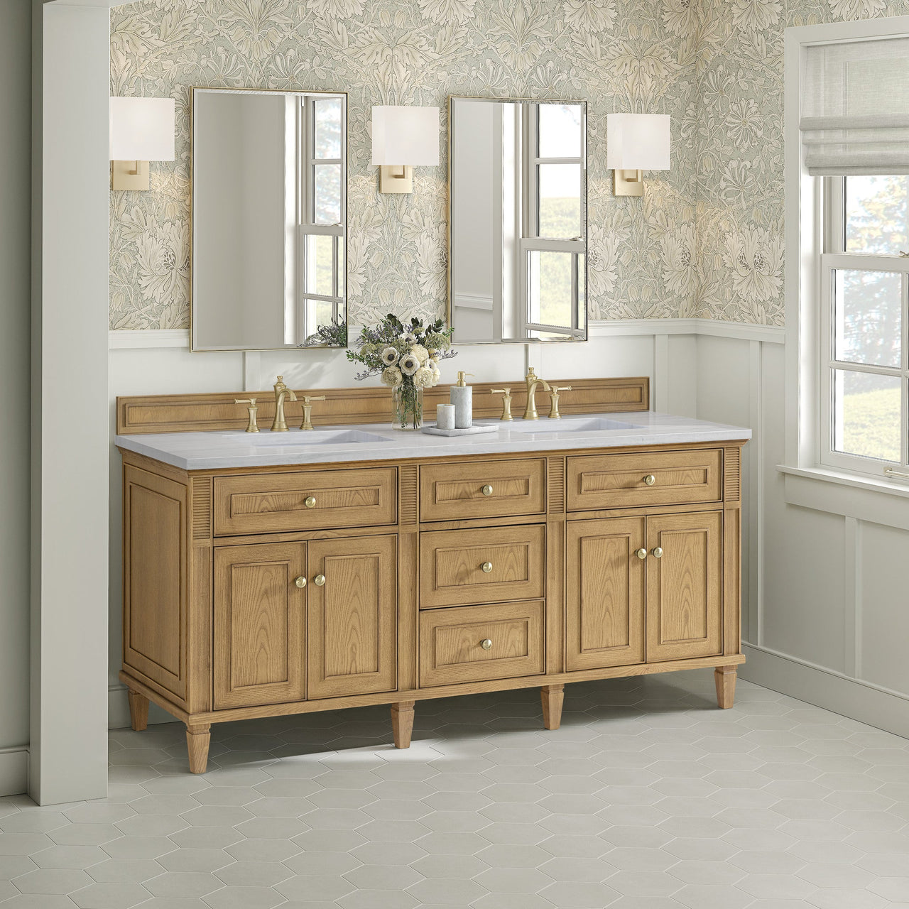 James Martin 72" Lorelai Double Vanity