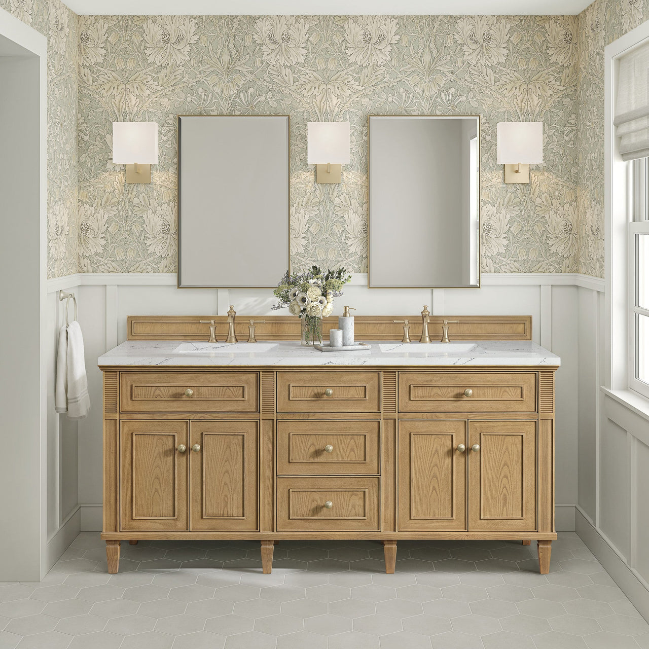James Martin 72" Lorelai Double Vanity