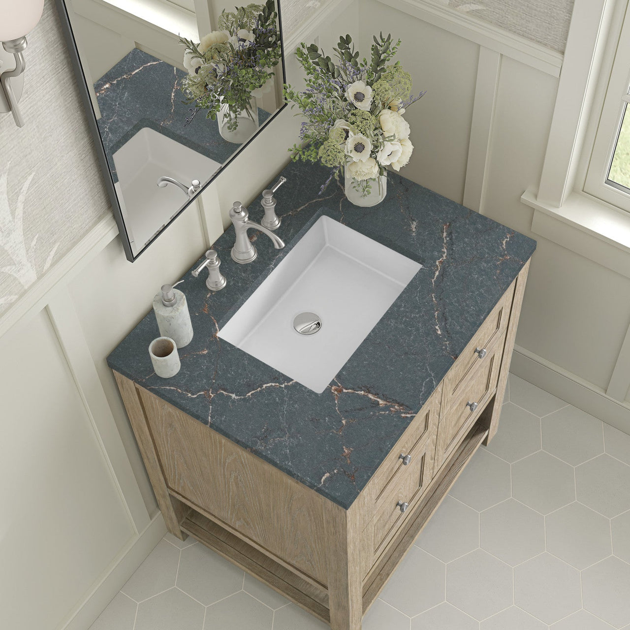 James Martin 30" Breckenridge Single Vanity - Luxe Bathroom Vanities