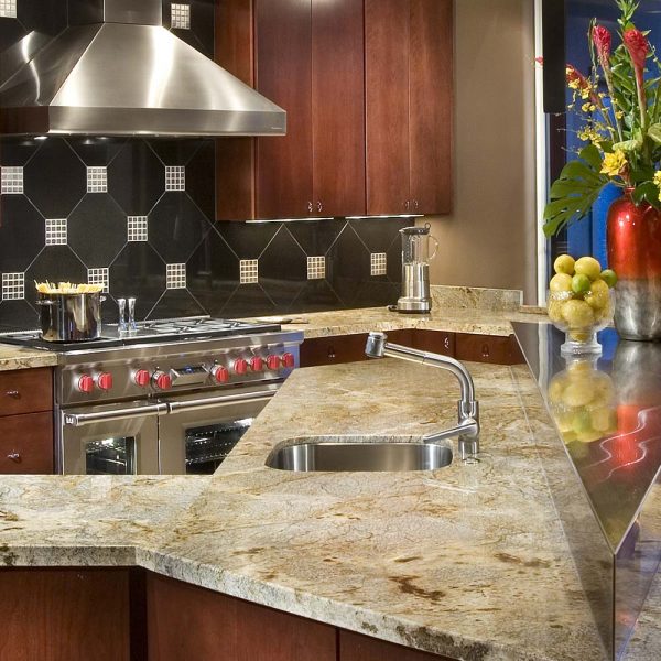 Houzer Club 17 inch Stainless Steel Square Undermount Single Bowl 8" Deep Bar Sink with Strainer