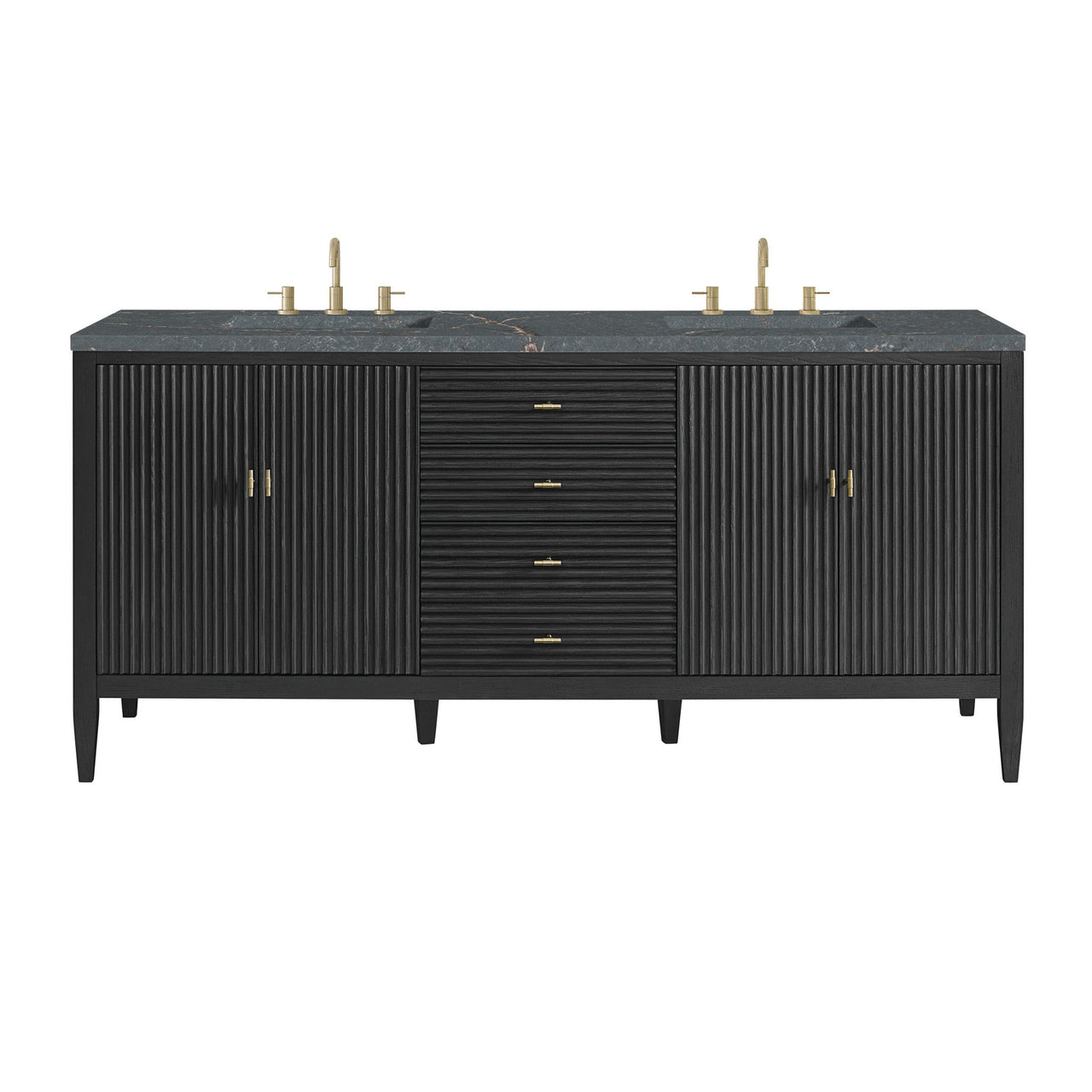 James Martin 72" Myrrin Double Vanity - Luxe Bathroom Vanities