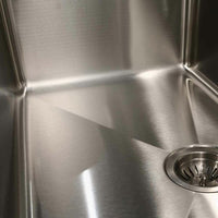 Thumbnail for Houzer Nouvelle 31 inch Stainless Steel Undermount 50/50 Double Bowl Kitchen Sink with Strainer & Grid
