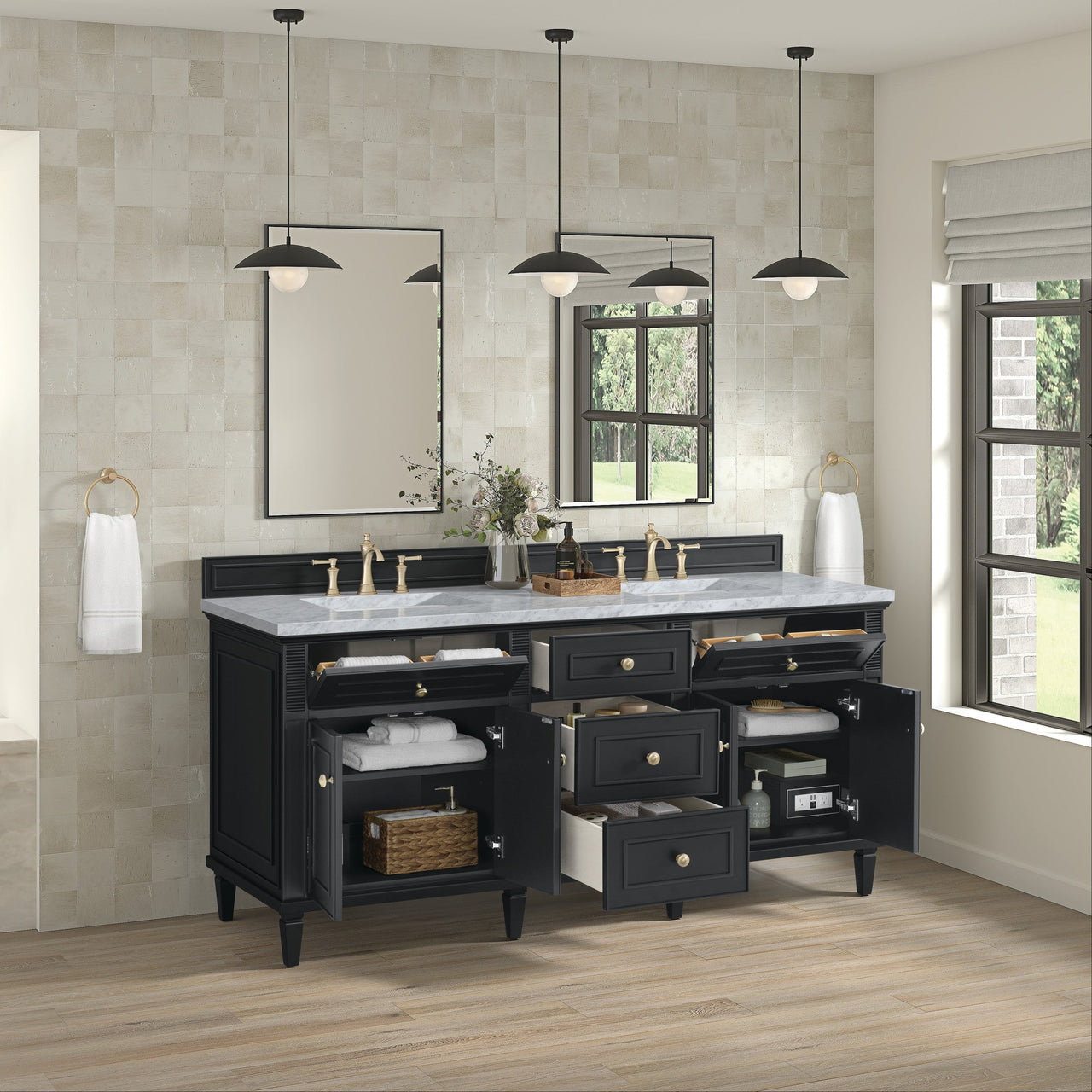 James Martin 72" Lorelai Double Vanity