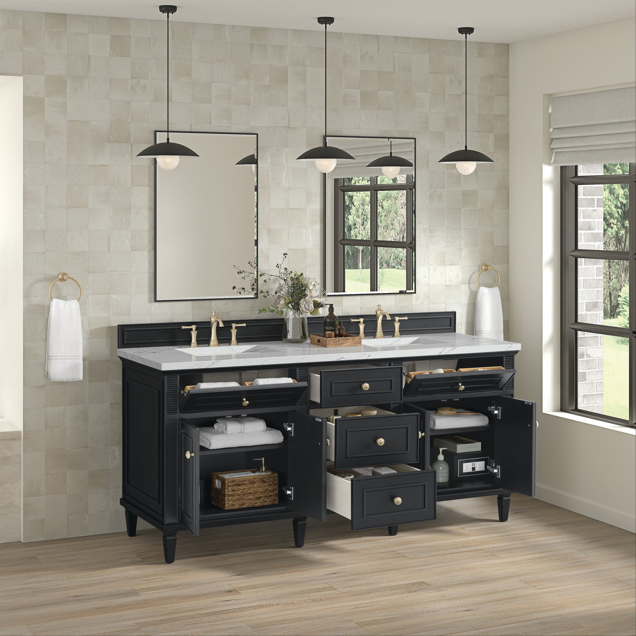 James Martin 72" Lorelai Double Vanity