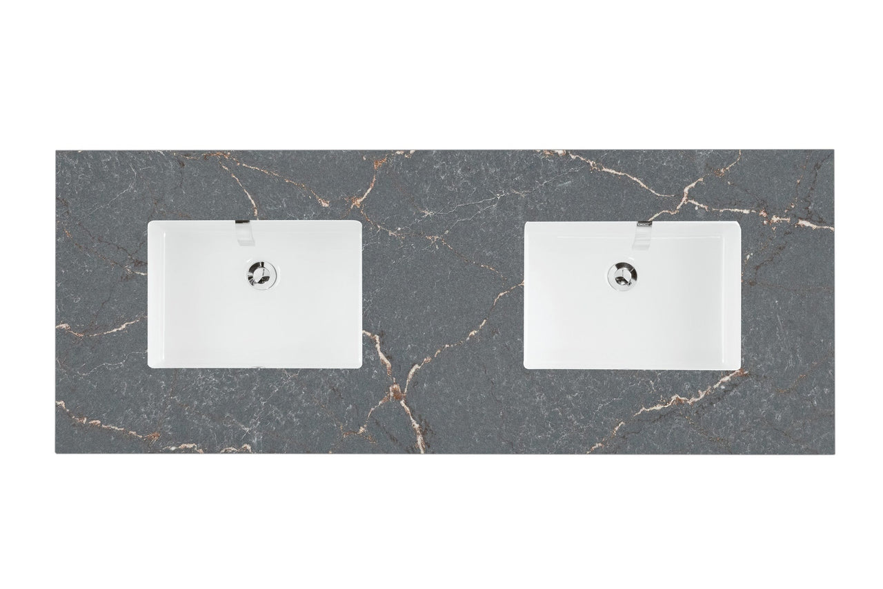 James Martin 60" Double Top - Luxe Bathroom Vanities