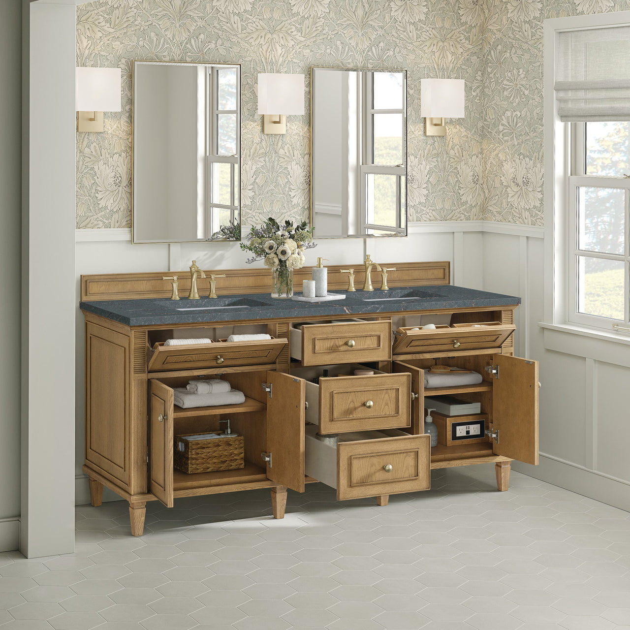 James Martin 72" Lorelai Double Vanity