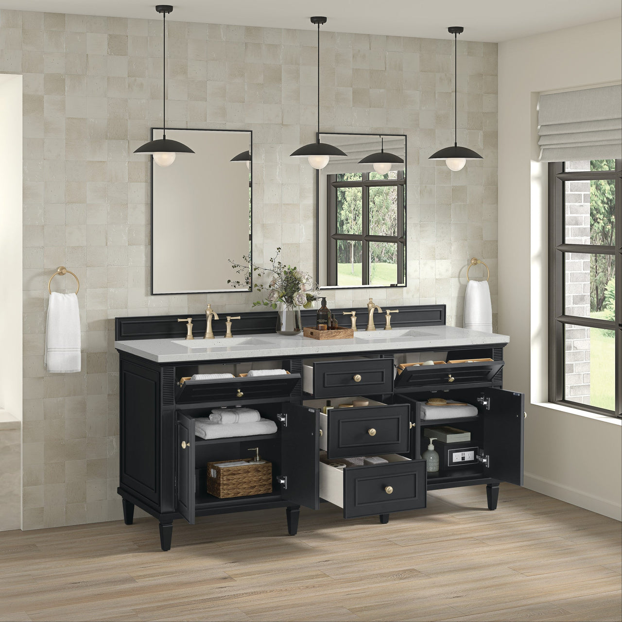 James Martin 72" Lorelai Double Vanity