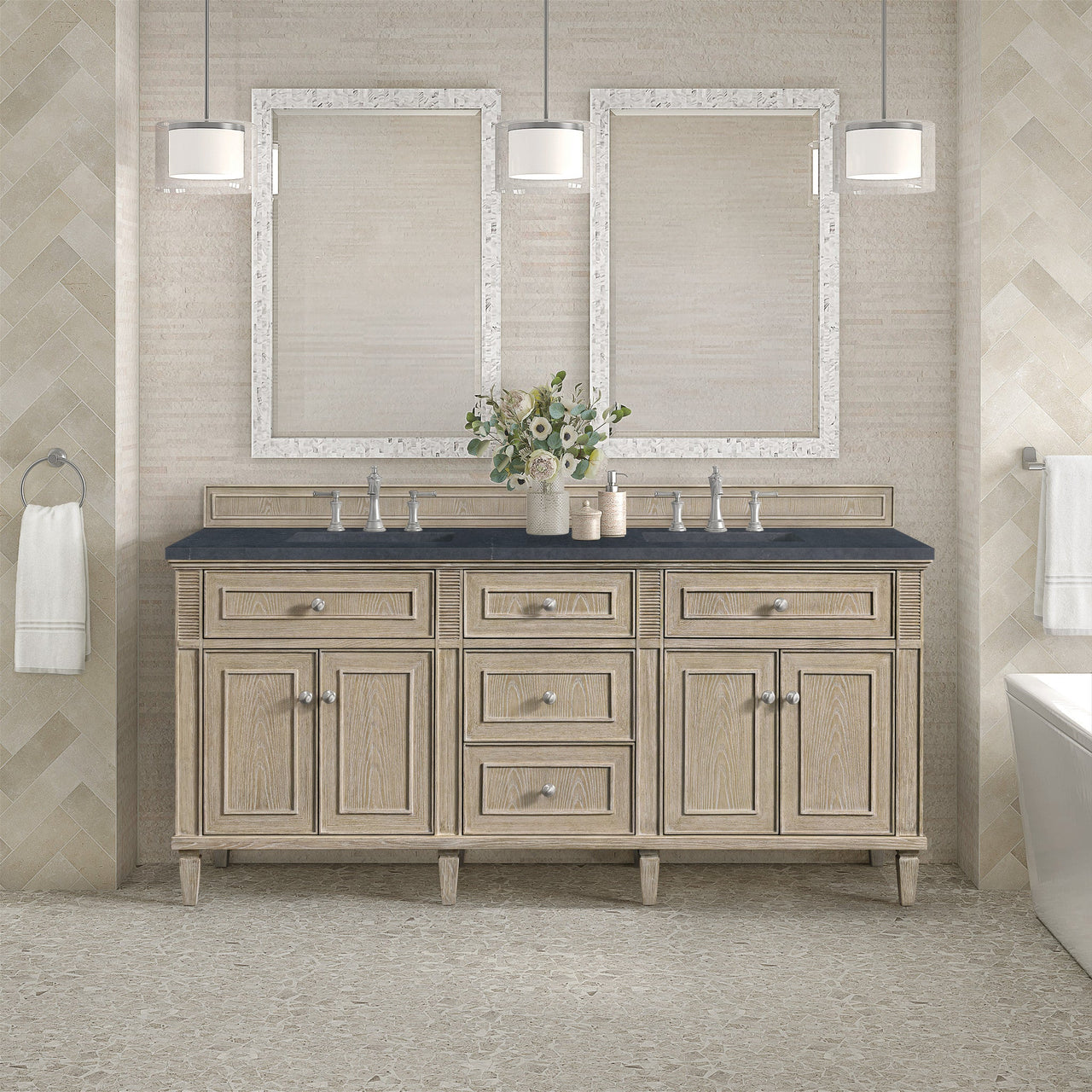 James Martin 72" Lorelai Double Vanity