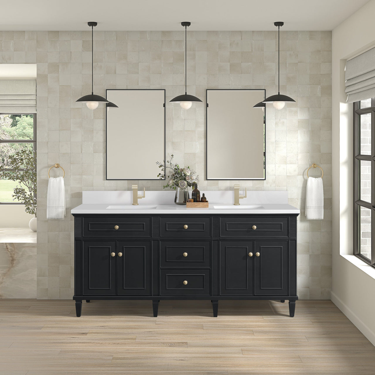James Martin 72" Lorelai Double Vanity