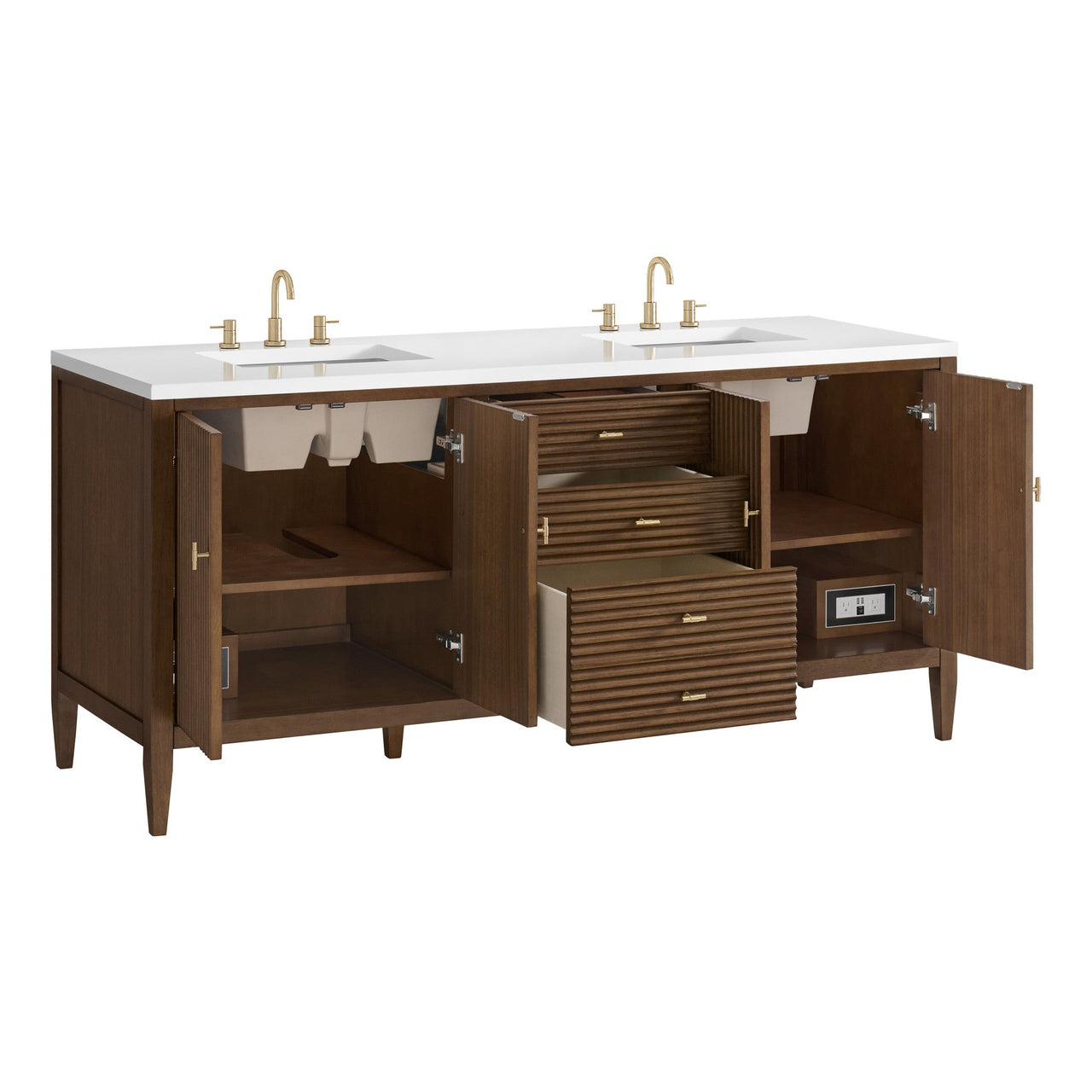 James Martin 72" Myrrin Double Vanity