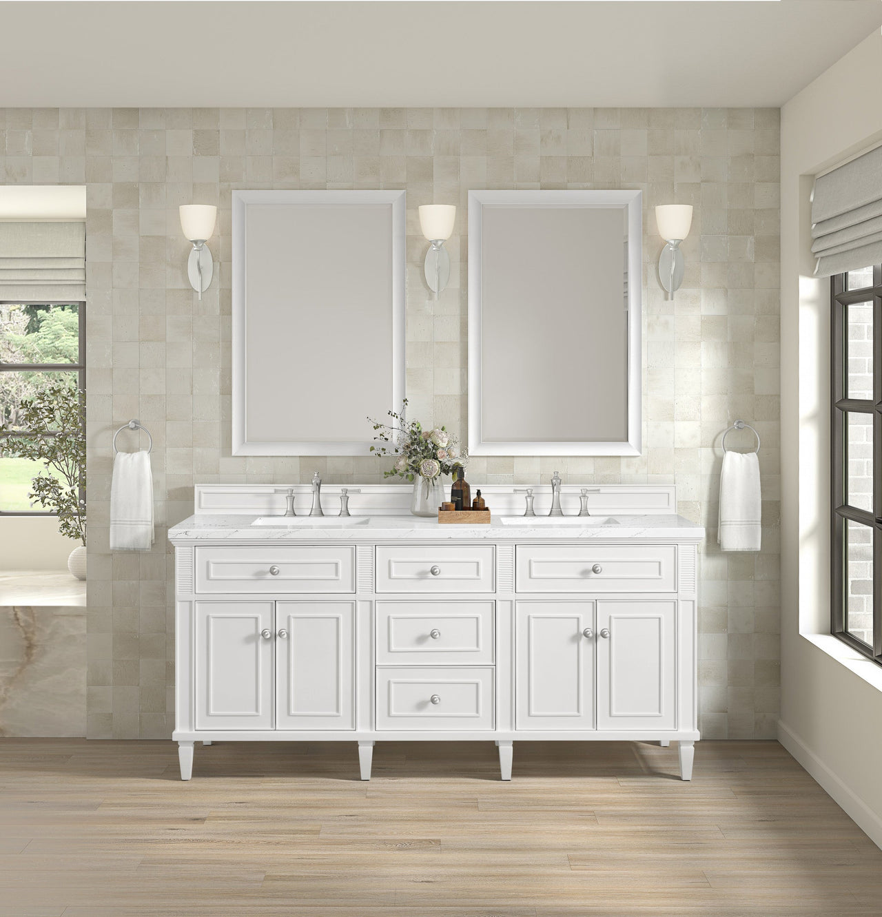 James Martin 72" Lorelai Double Vanity