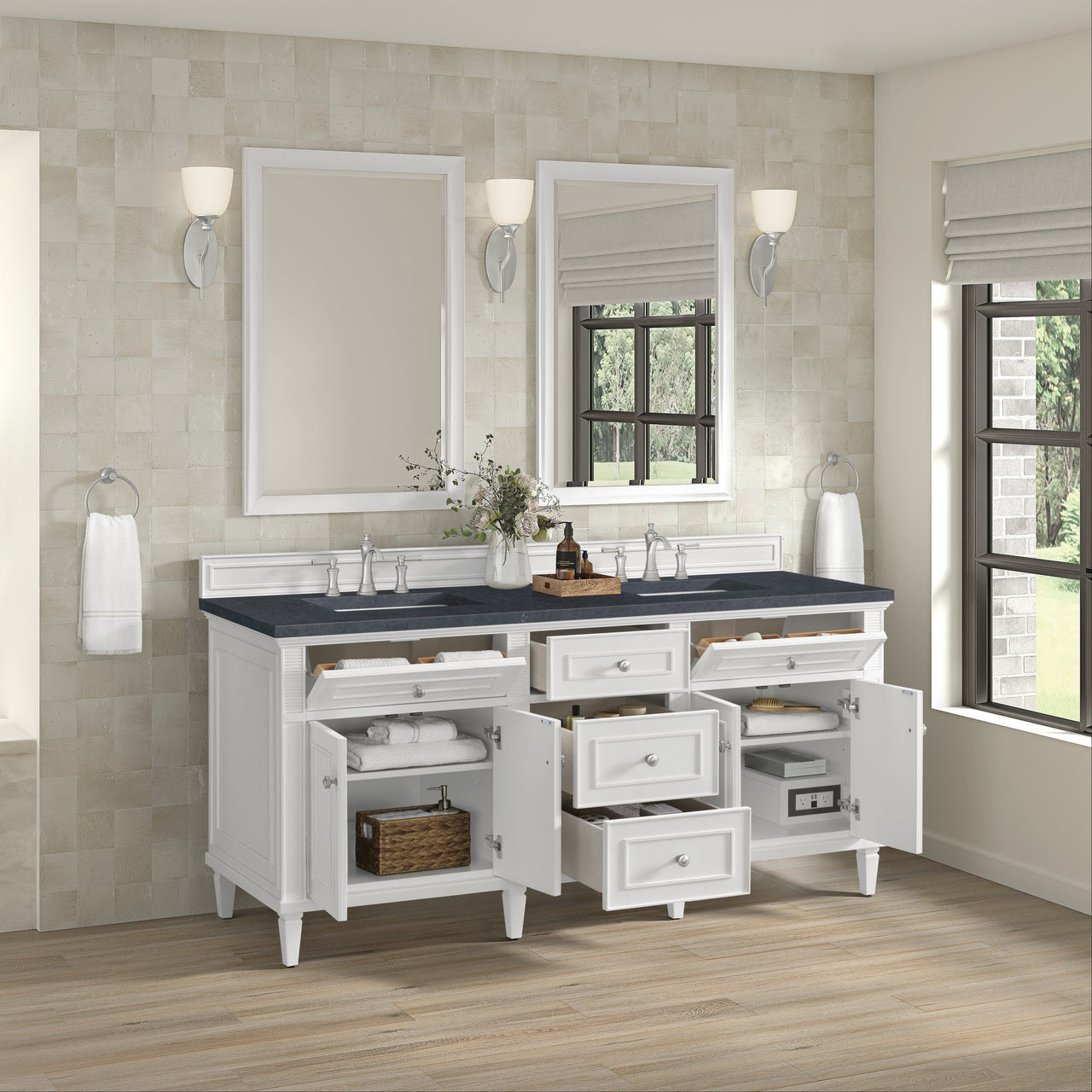 James Martin 72" Lorelai Double Vanity