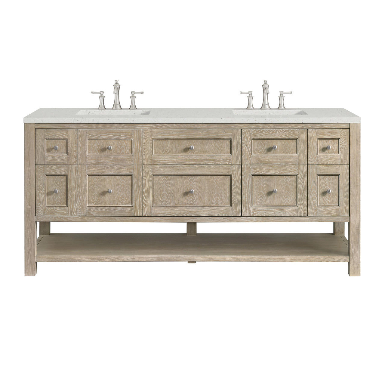 James Martin 72" Breckenridge Double Vanity - Luxe Bathroom Vanities