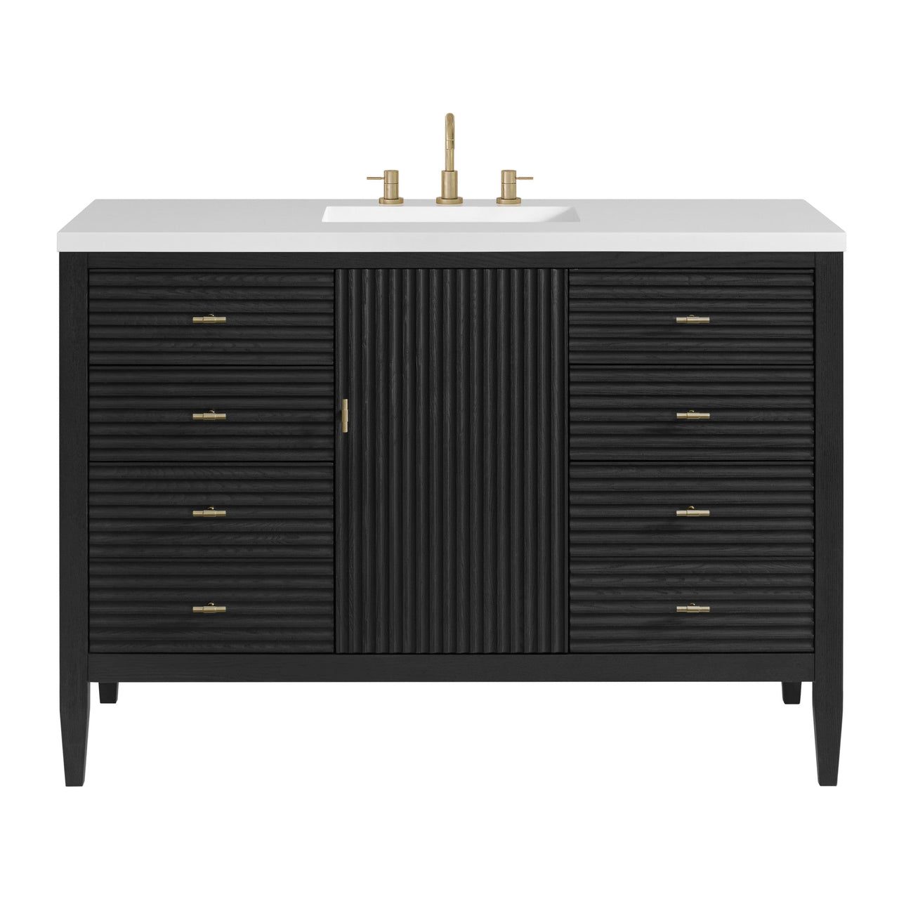 James Martin 48" Myrrin Vanity, W/ 3CM Top