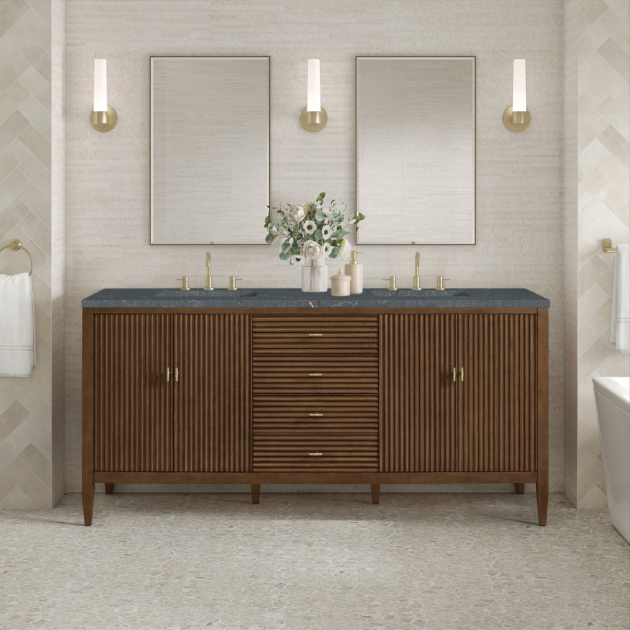 James Martin 72" Myrrin Double Vanity