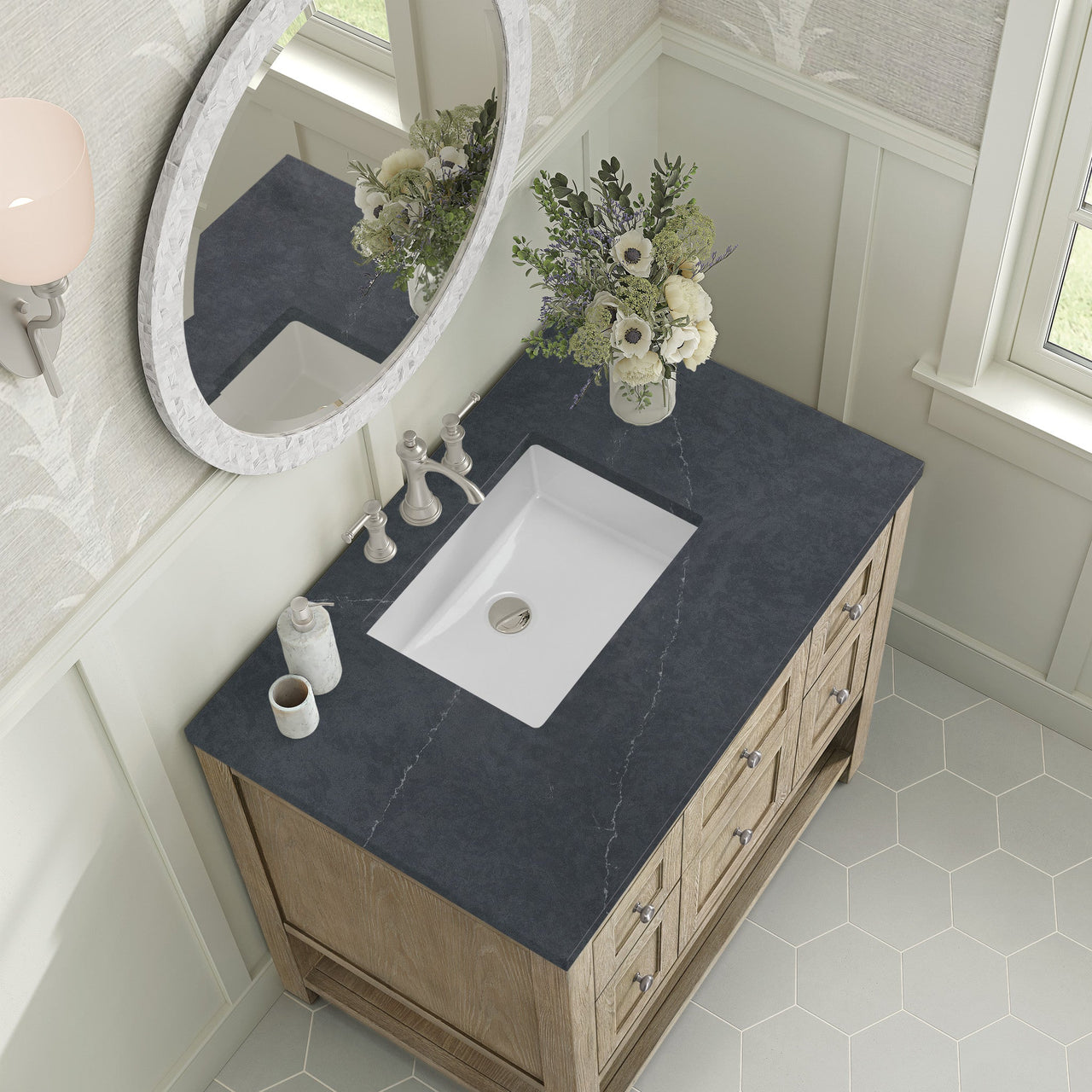 James Martin 36" Breckenridge Single Vanity - Luxe Bathroom Vanities