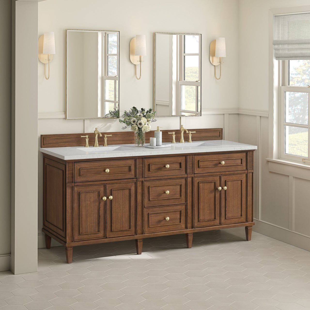 James Martin 72" Lorelai Double Vanity
