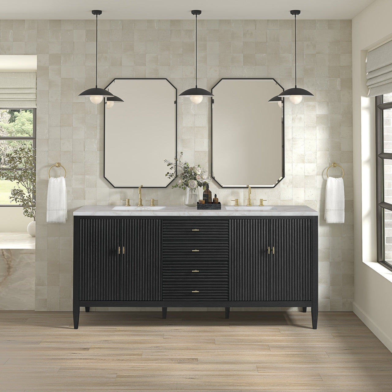 James Martin 72" Myrrin Double Vanity