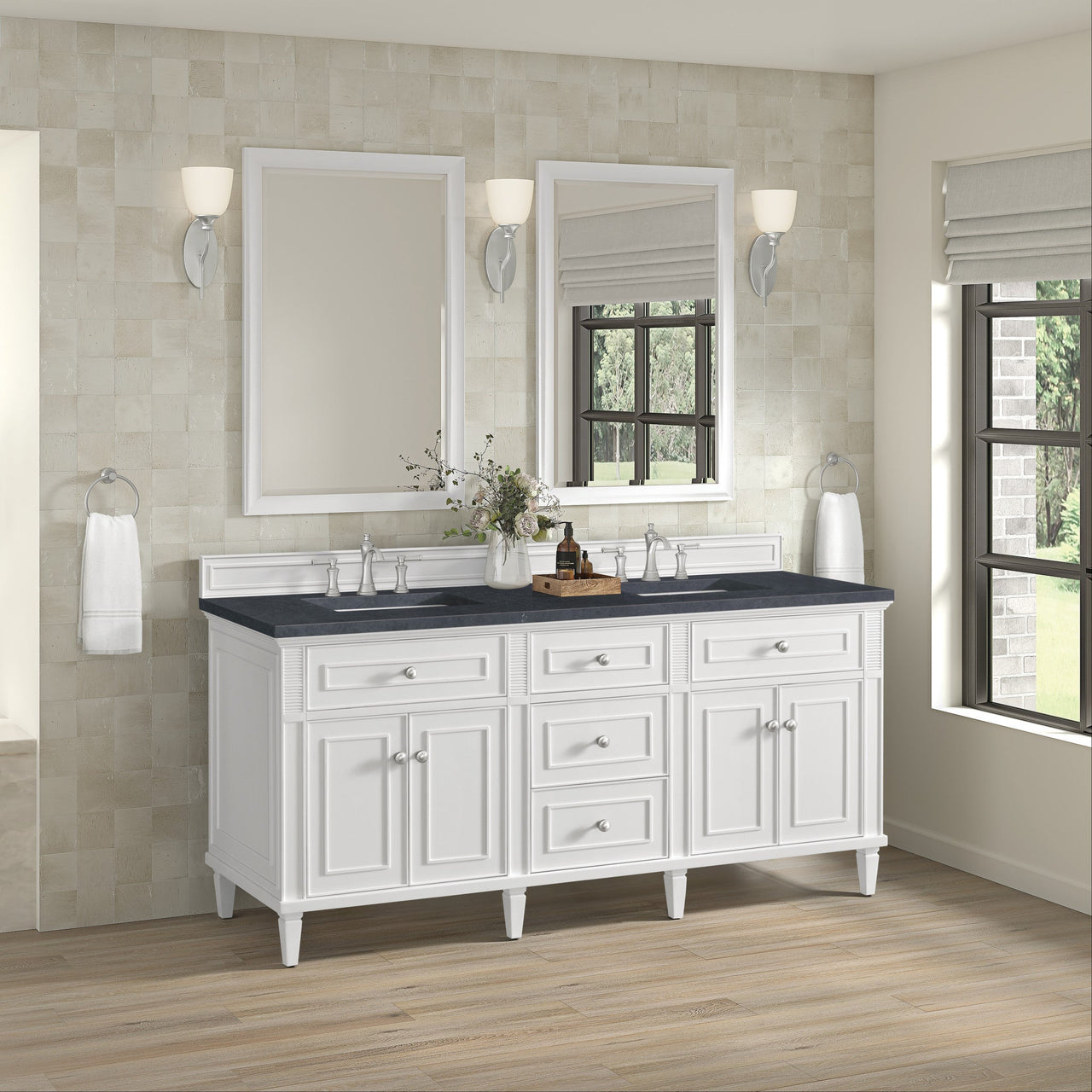 James Martin 72" Lorelai Double Vanity