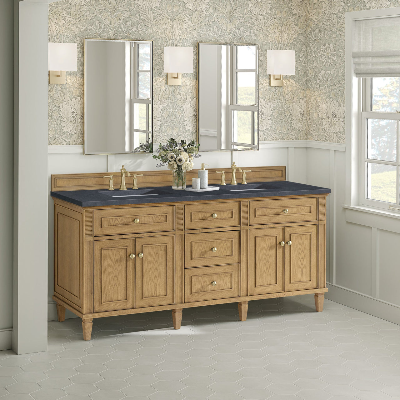 James Martin 72" Lorelai Double Vanity