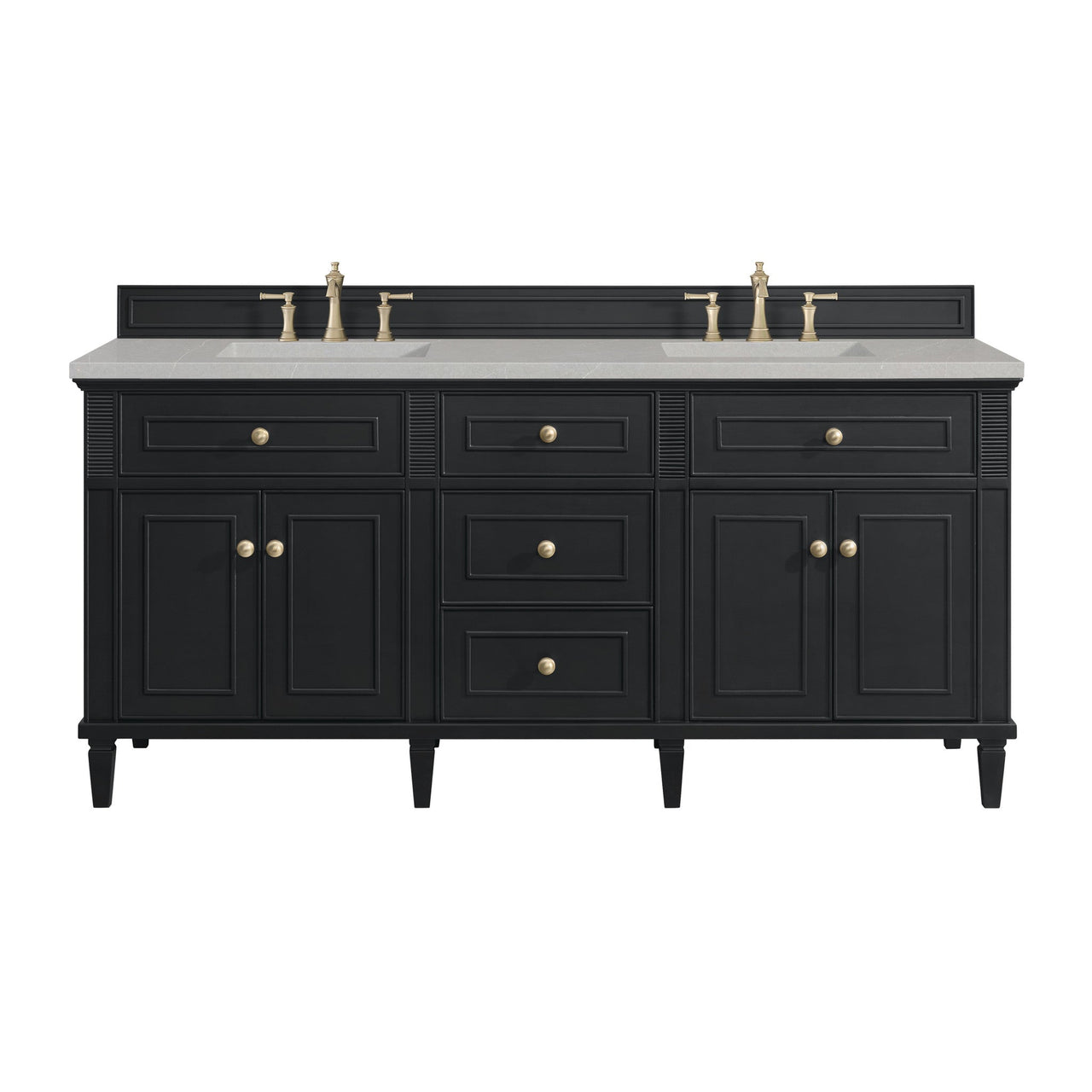 James Martin 72" Lorelai Double Vanity - Luxe Bathroom Vanities