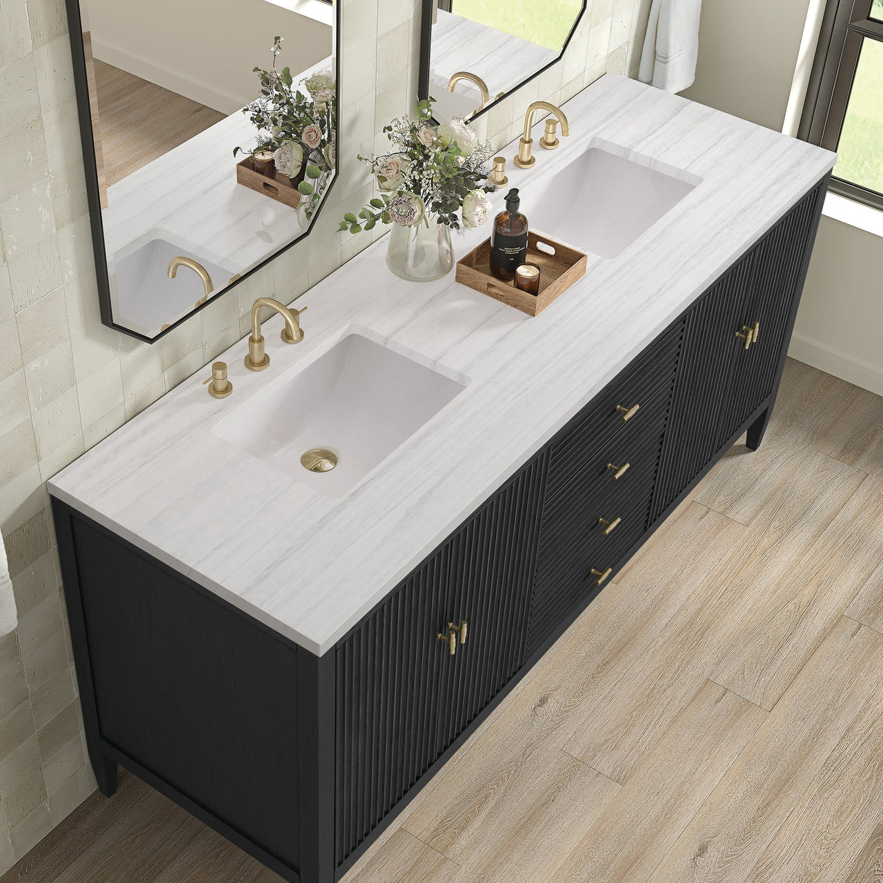 James Martin 72" Myrrin Double Vanity