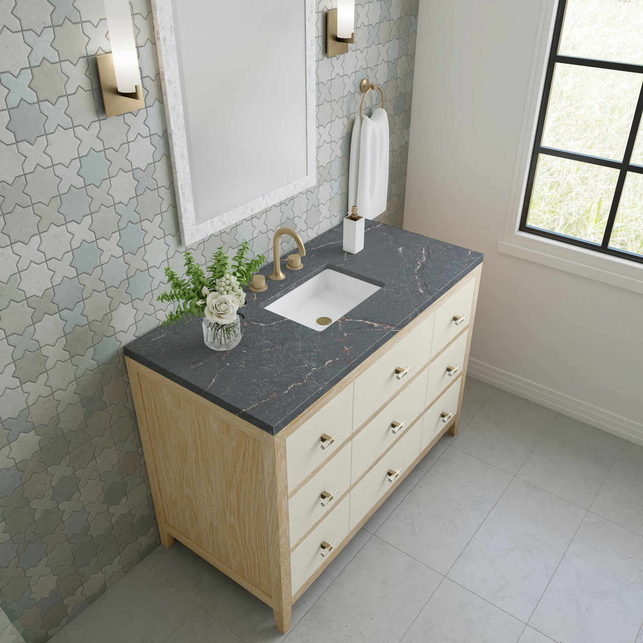 James Martin 48" Celeste Single Vanity - Luxe Bathroom Vanities