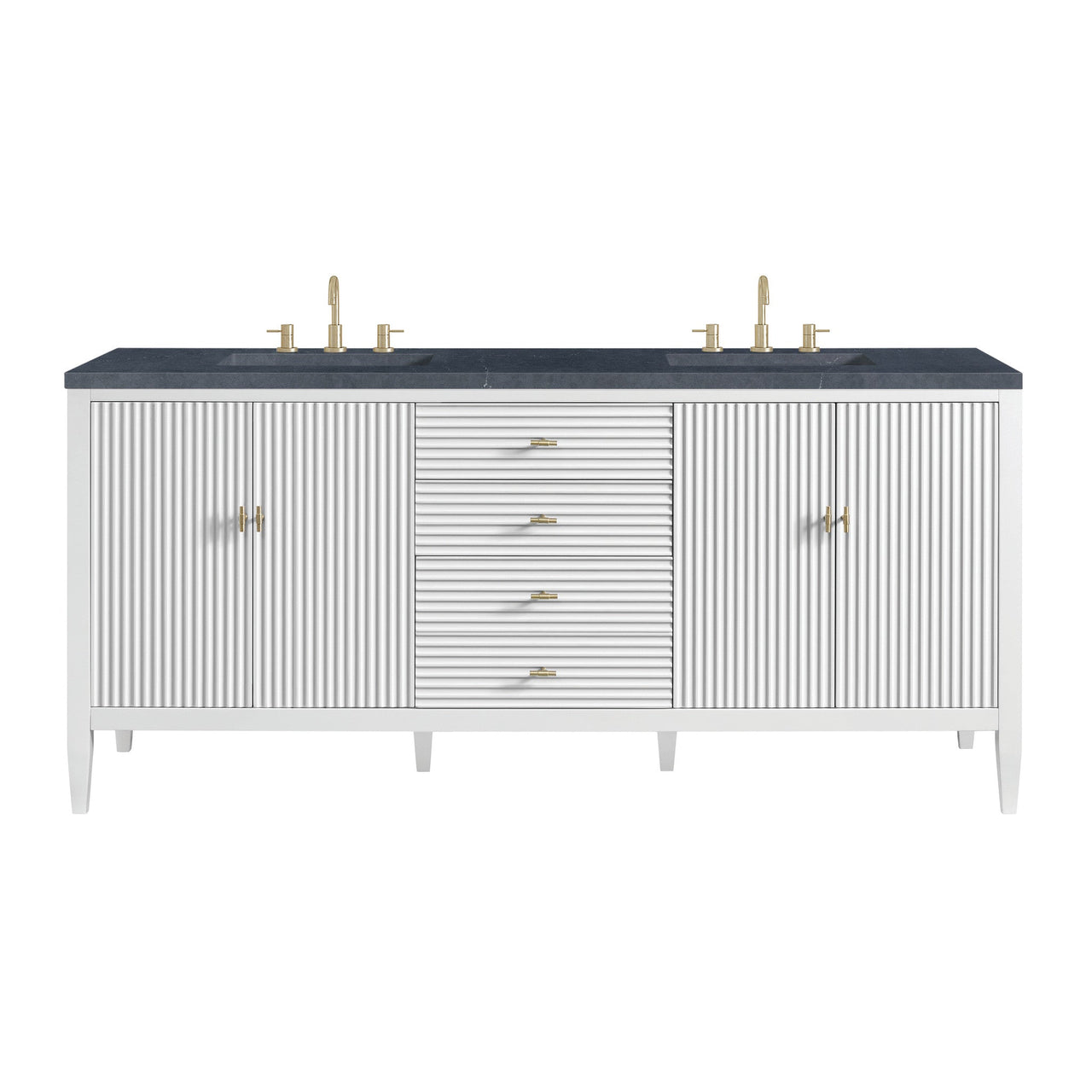 James Martin 72" Myrrin Double Vanity - Luxe Bathroom Vanities