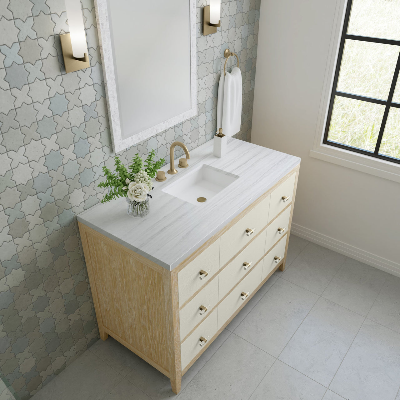 James Martin 48" Celeste Single Vanity - Luxe Bathroom Vanities