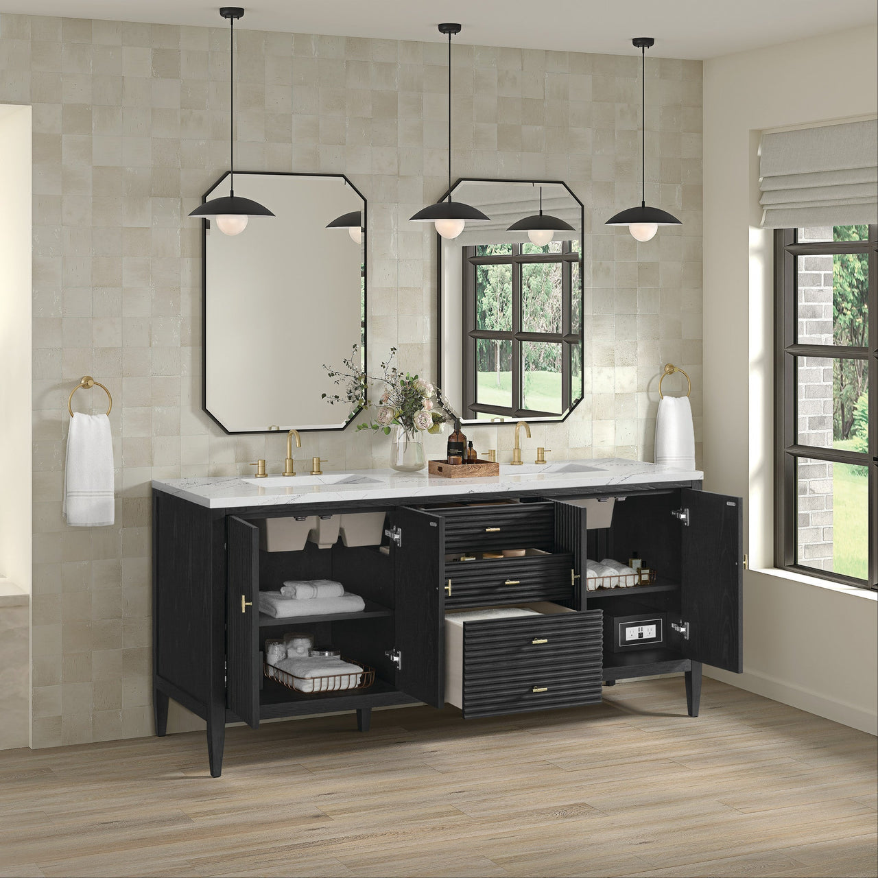 James Martin 72" Myrrin Double Vanity