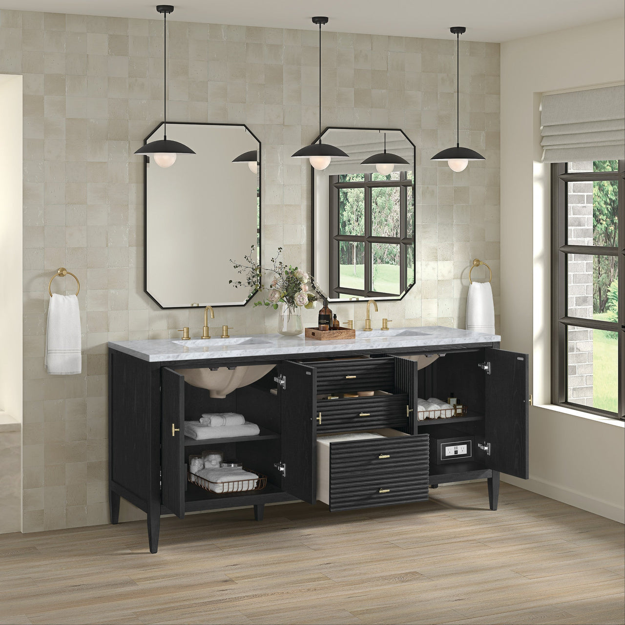 James Martin 72" Myrrin Double Vanity