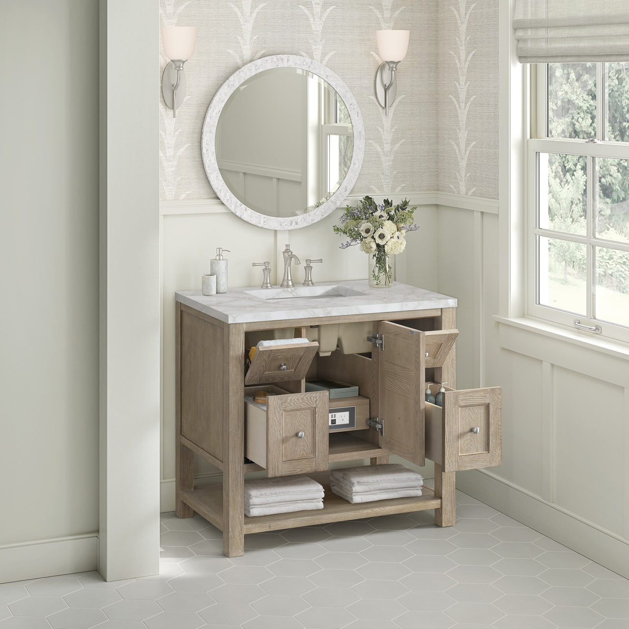 James Martin 36" Breckenridge Single Vanity - Luxe Bathroom Vanities