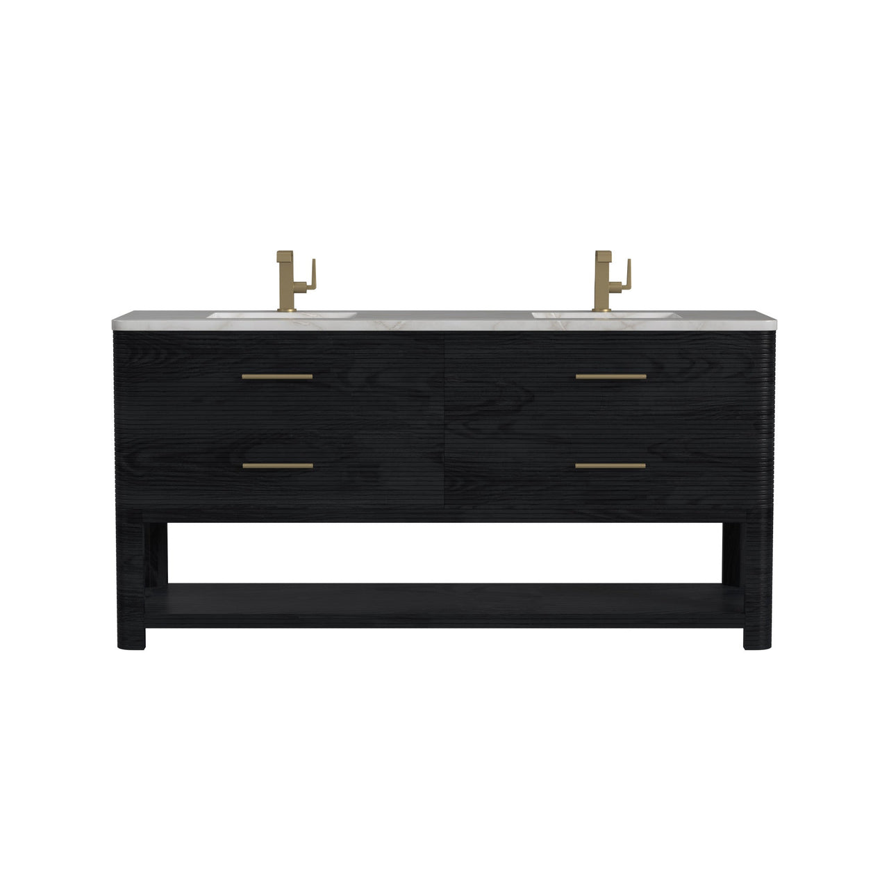 James Martin 72" Lucian Double Vanity - Luxe Bathroom Vanities