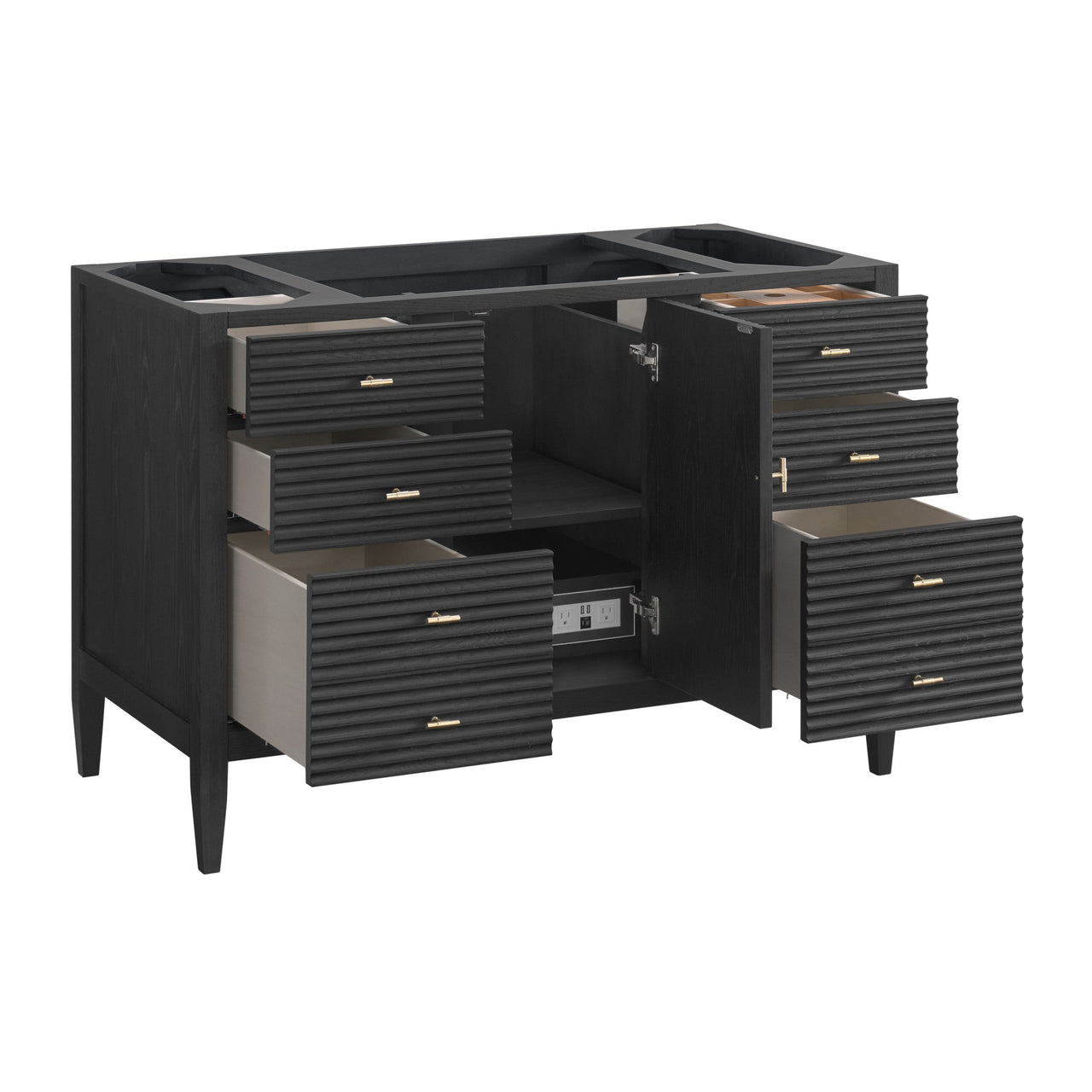 James Martin 48" Myrrin Vanity, W/ 3CM Top