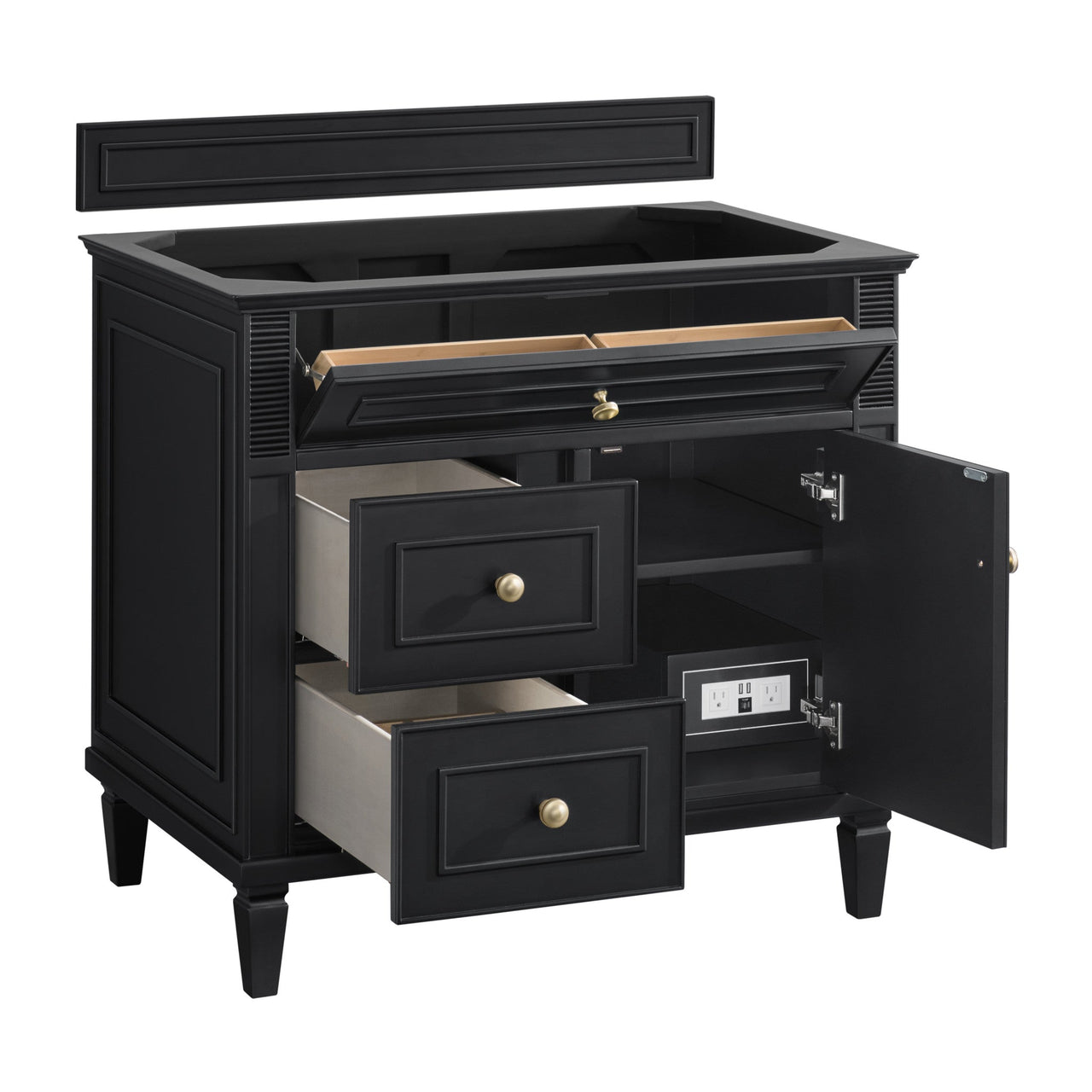 James Martin Lorelai 36" Single Vanity - Luxe Bathroom Vanities